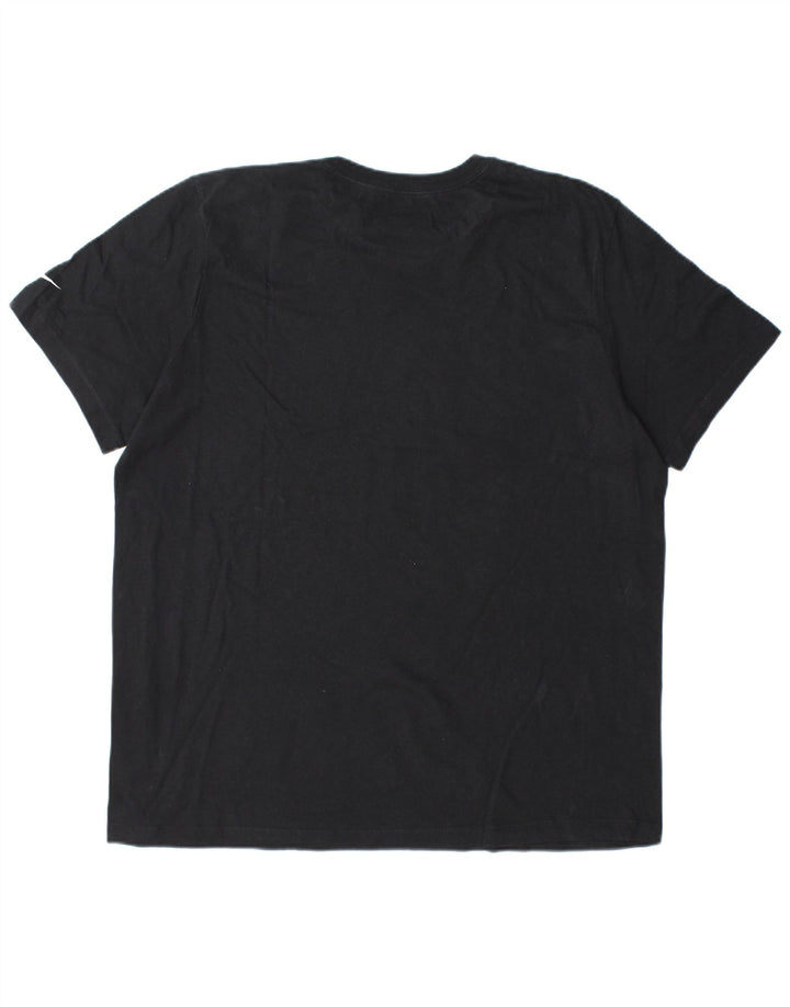 T-shirt grafica da uomo NIKE New Orleans Saints Top XL in cotone nero