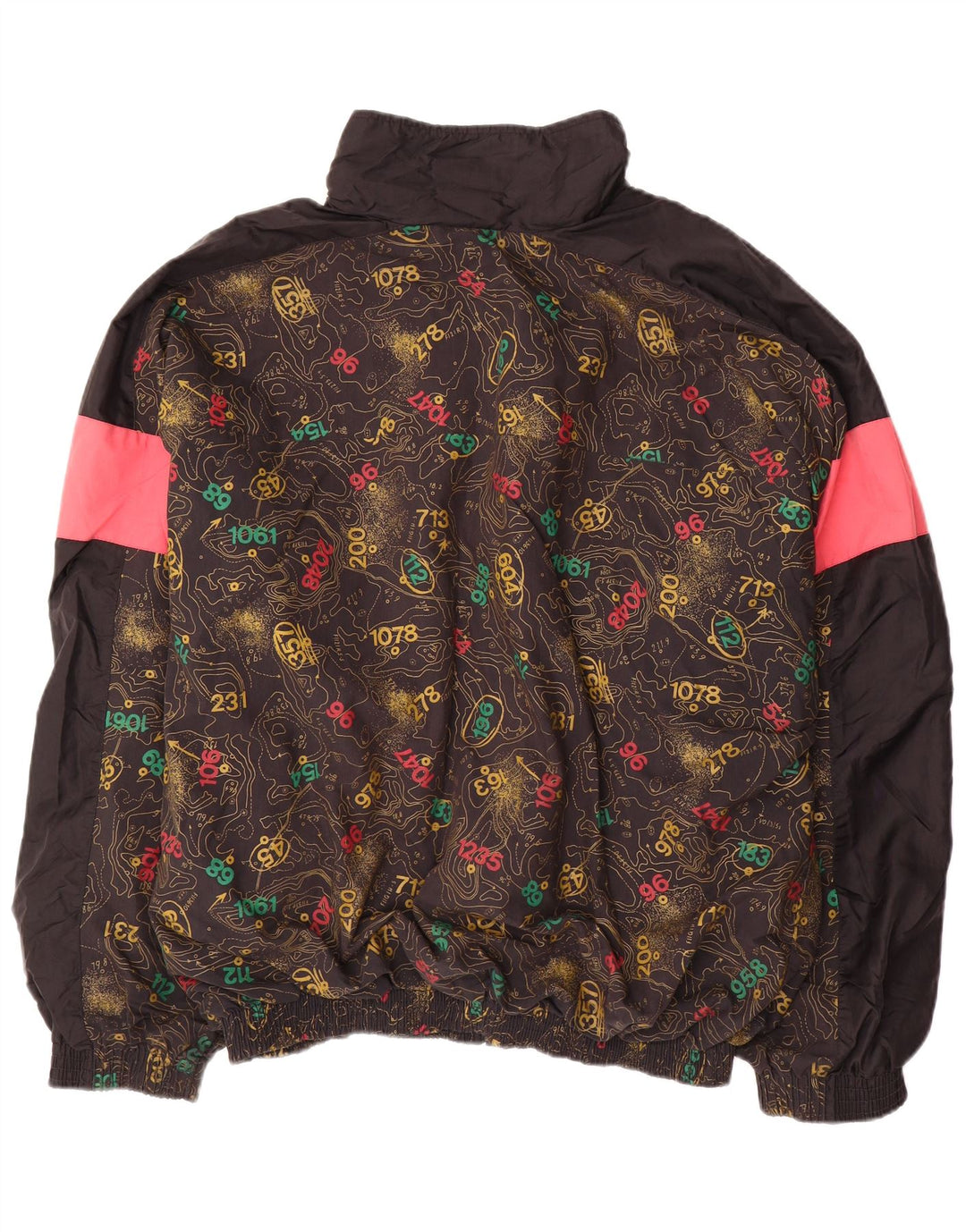 Giacca da ginnastica da uomo con grafica Uhlsport XL in cotone color block nero