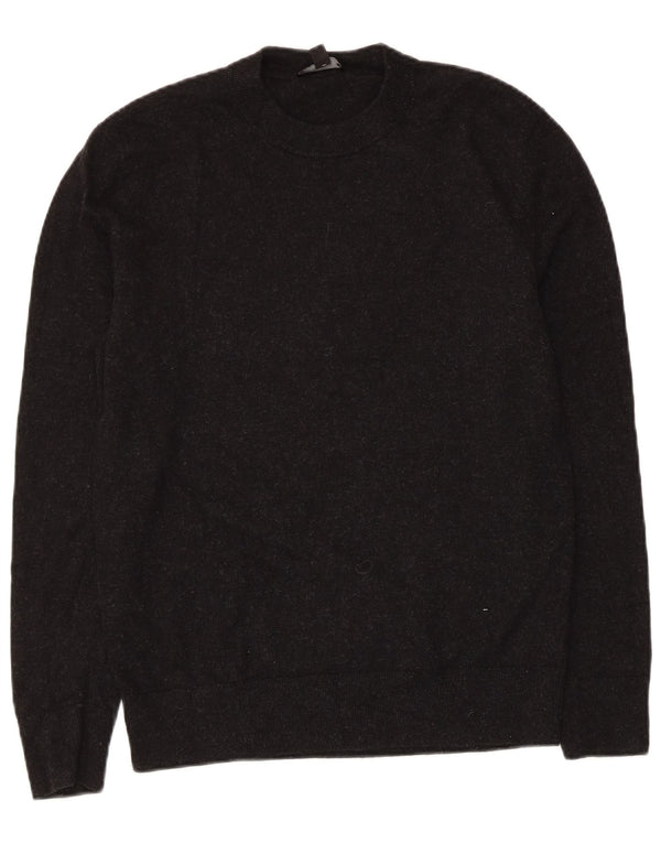 Maglione maglione girocollo da donna Cos UK 10 piccolo lana nera