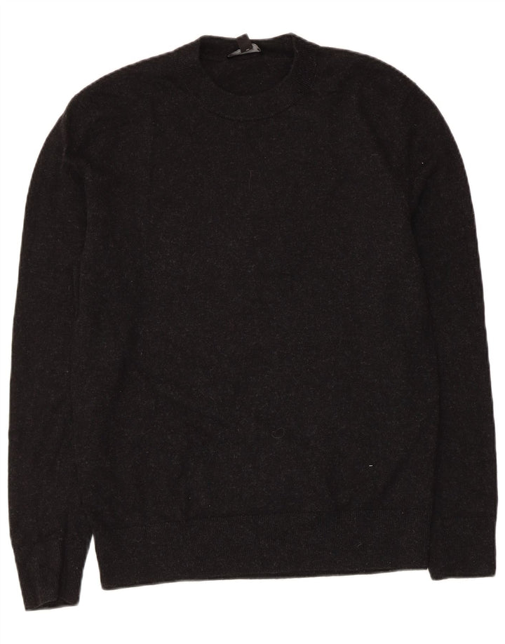 Maglione maglione girocollo da donna Cos UK 10 piccolo lana nera