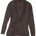 Maglione Kappa da donna con scollo a V UK 16 Large Grigio Poliacrilico