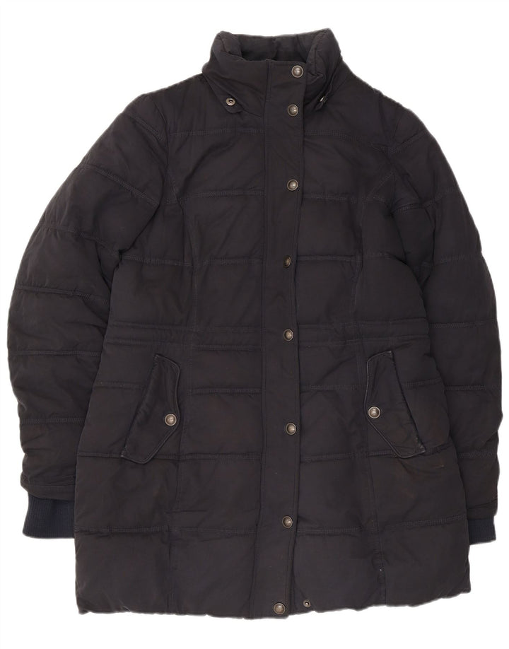 Giacca imbottita da donna Fat Face UK 12 poliestere nero medio