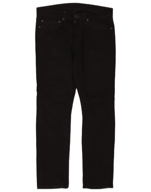 Jeans Levi's Uomo 510 Skinny W34 L30 Cotone Nero