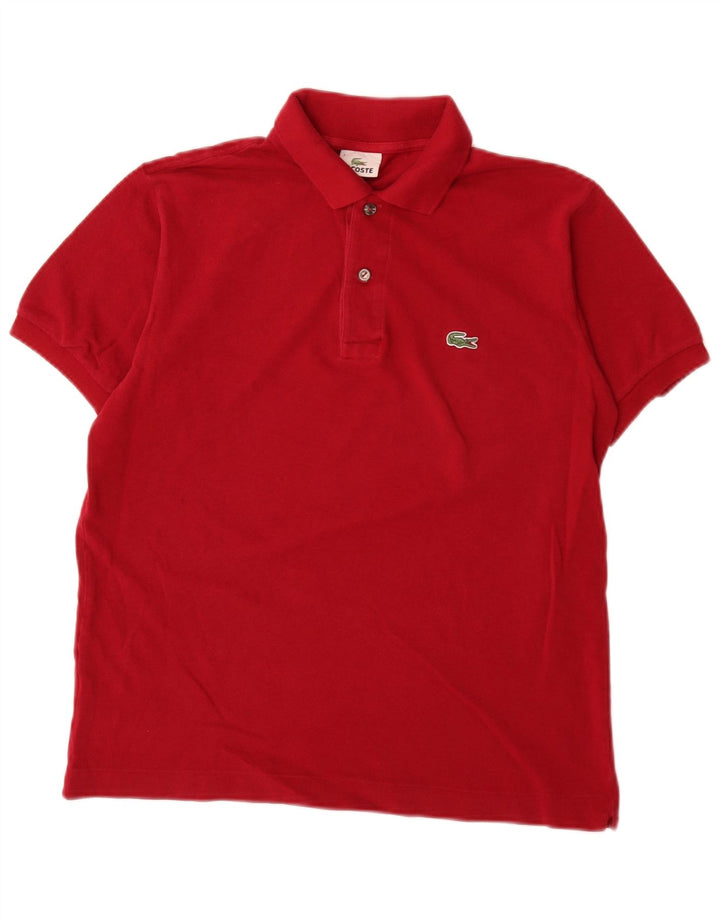 Polo da uomo Lacoste taglia 3 piccola in cotone rosso