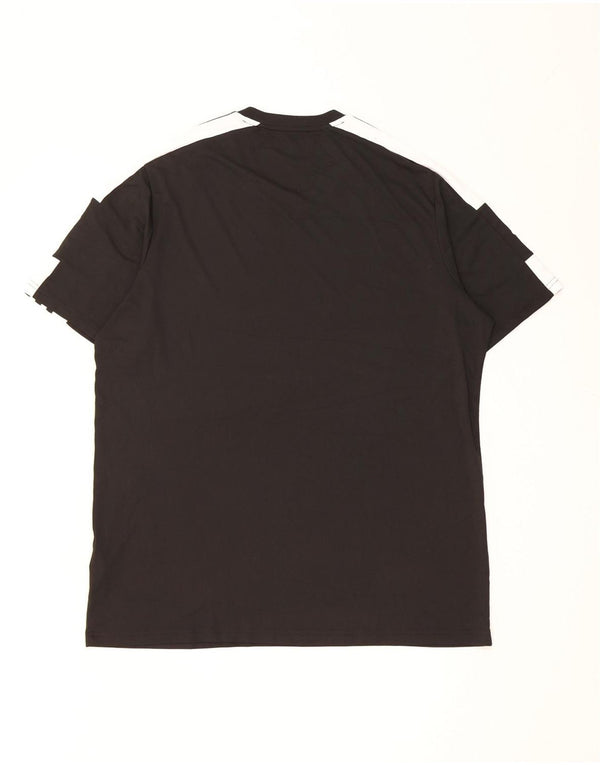 T-shirt grafica da uomo Adidas Aeroready Top XL poliestere nero