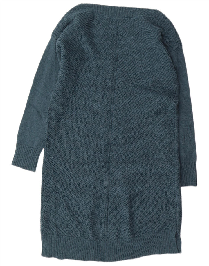 Maglione maglione da donna Fat Face UK 14 grande cotone blu