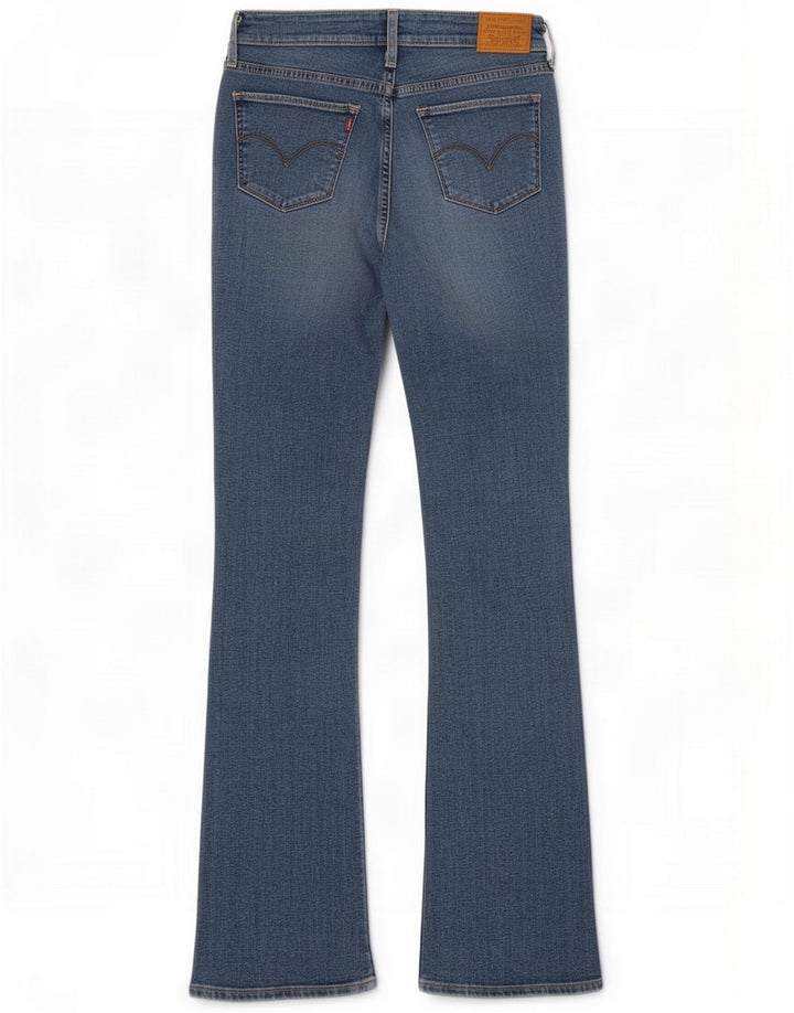 Levi's Jeans 715 Bootcut da donna W28 L34 Blu Cotone
