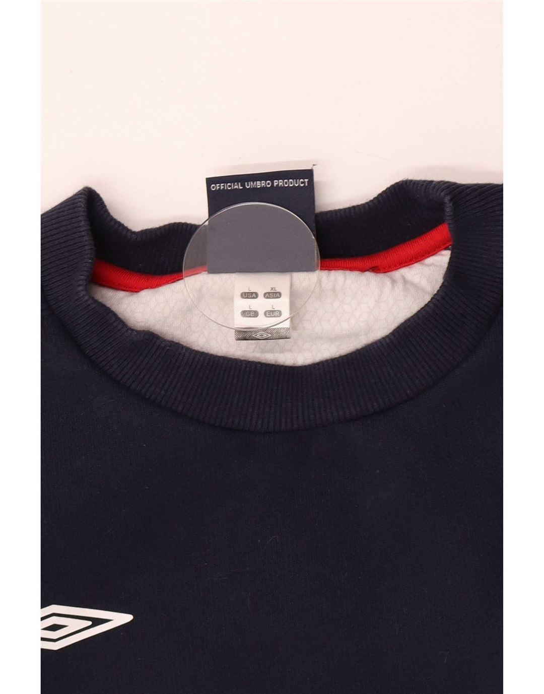 Felpa da uomo Umbro maglione grande blu navy