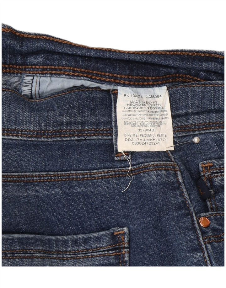 Jeans Capri da donna Lee US 10 Large W30 L23 Cotone blu