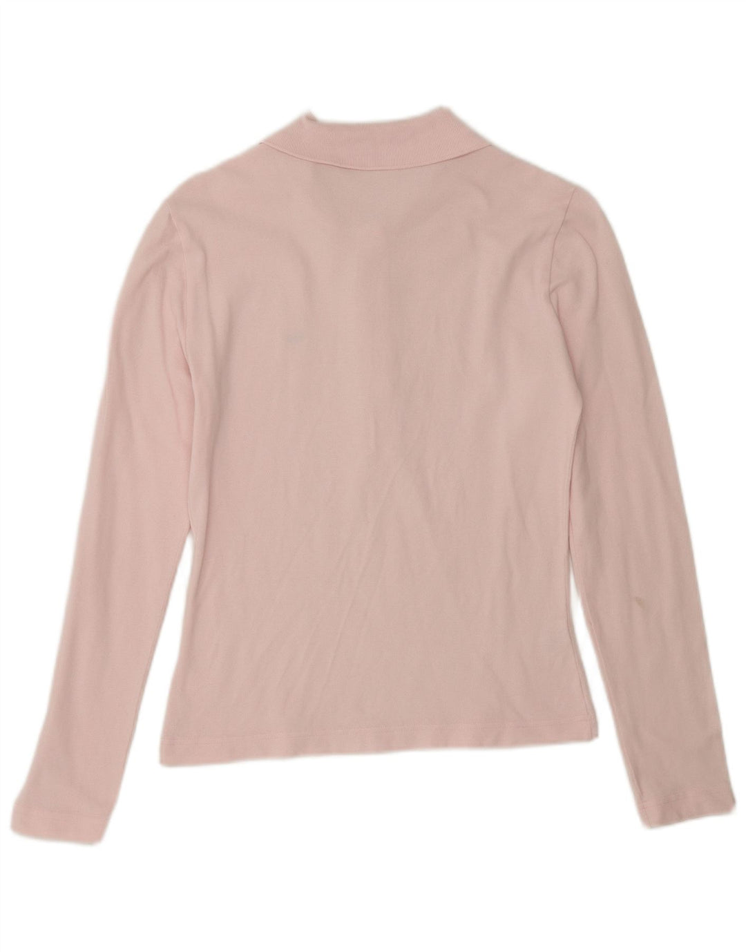 Polo da donna a maniche lunghe Lacoste taglia 40 cotone rosa medio