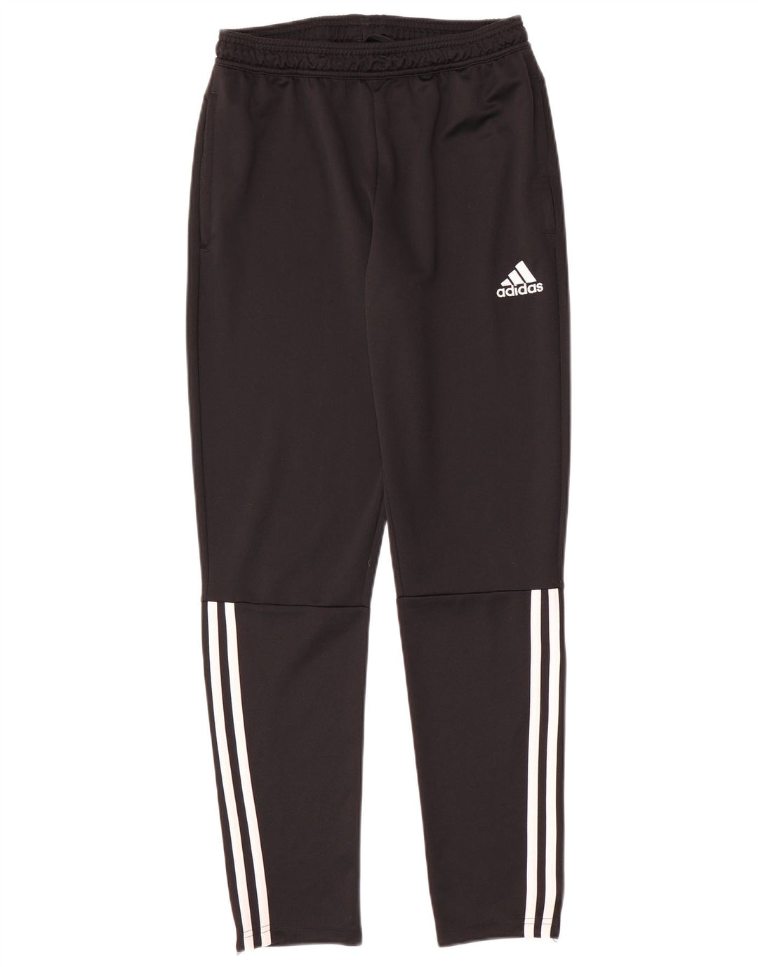 Pantaloni della tuta ADIDAS da ragazzo Climacool 13-14 anni in poliestere nero