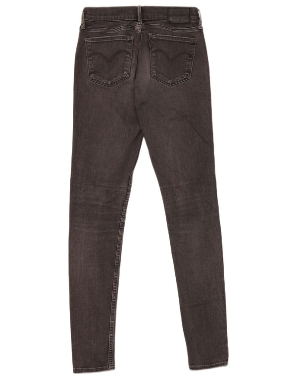 Jeans Levi's 710 Super Skinny da donna W26 L30 cotone grigio