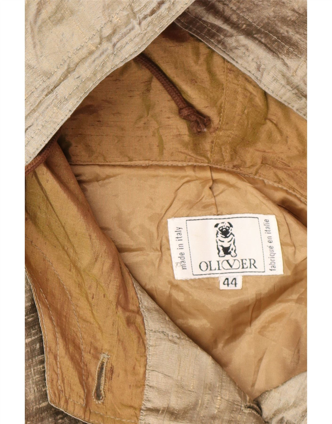 OLIVER BY VALENTINO Cappotto oversize con cappuccio da donna IT 44 Beige medio