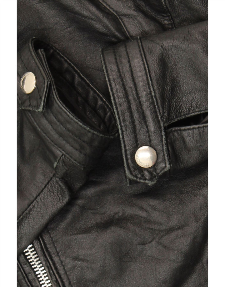 Giacca in pelle militare da donna Imperial IT 48 XL Nera