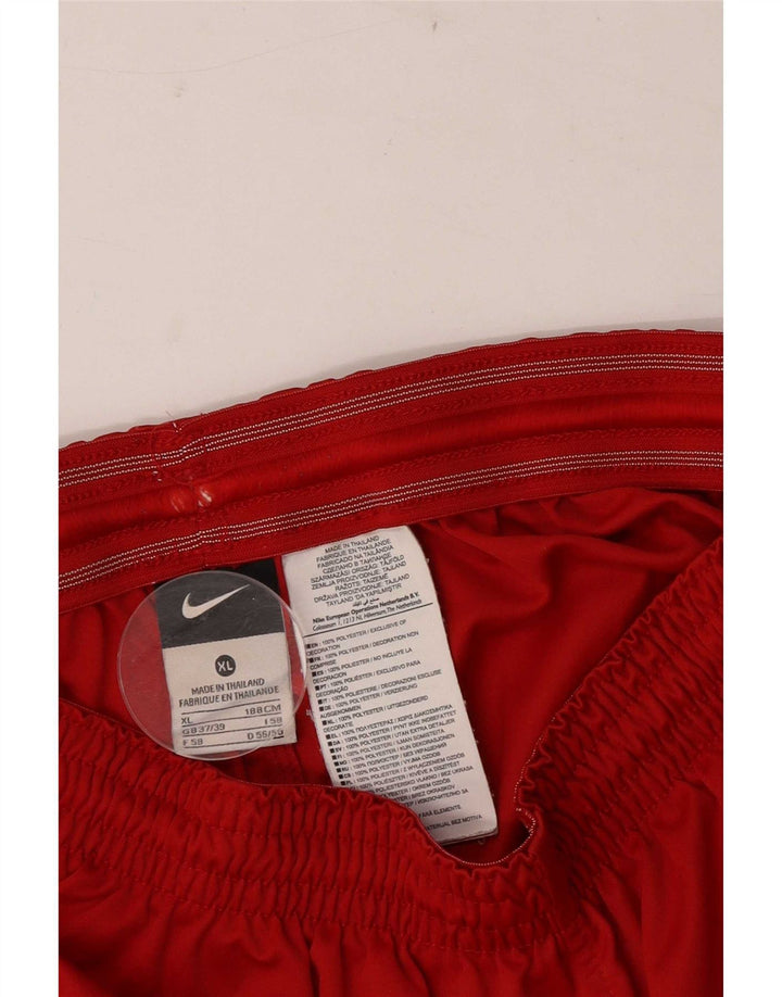 Pantaloncini sportivi grafici Nike da uomo XL rosso poliestere