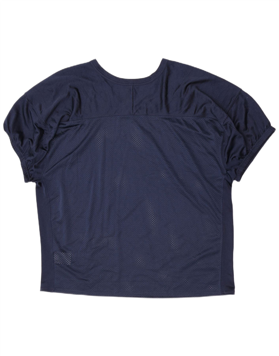 Top in maglia da donna Nike UK 22 3XL poliestere blu navy