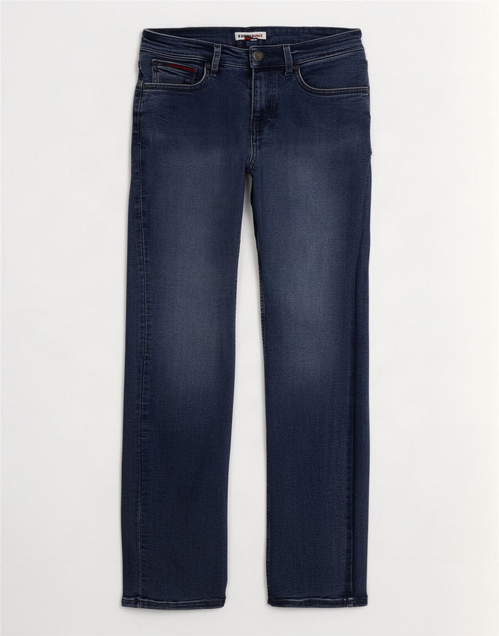 Jeans slim da uomo Tommy Hilfiger W34 L32 Blu navy