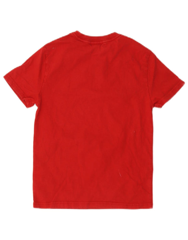 Polo Ralph Lauren T-shirt da bambino 7-8 anni piccola in cotone rosso