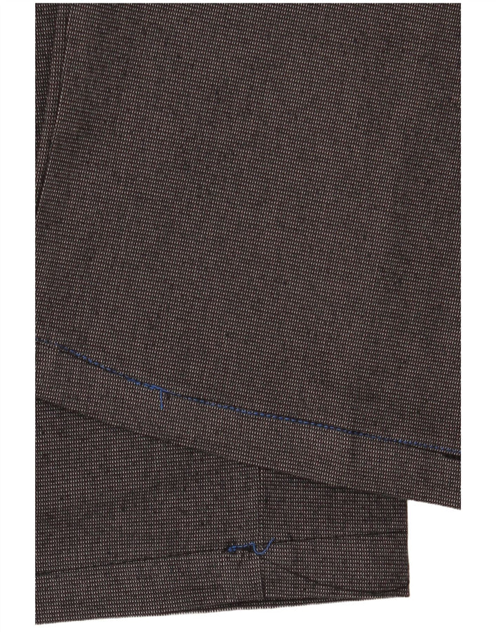 Pantaloni corti dritti da uomo Marks & Spencer W44 L23 cotone grigio