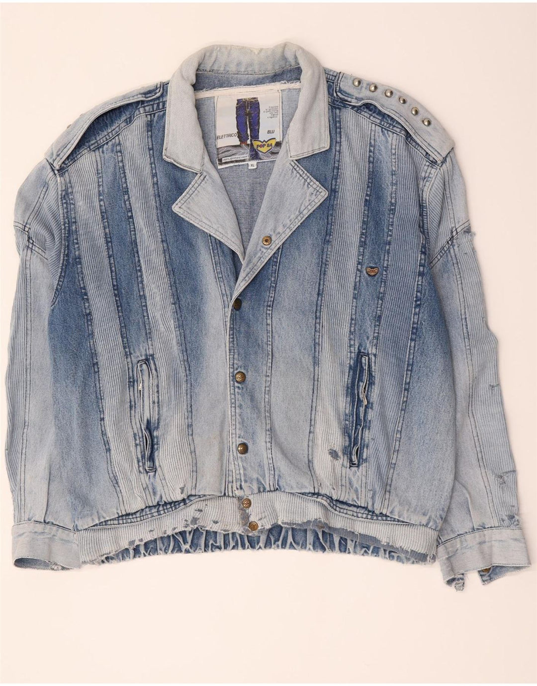 Giacca di jeans da uomo POP 84 UK 42 XL Blu