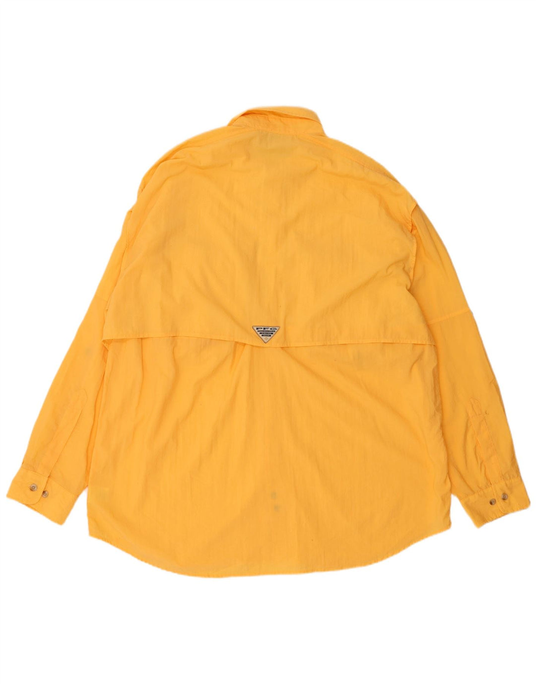 Camicia da uomo Columbia XL nylon giallo