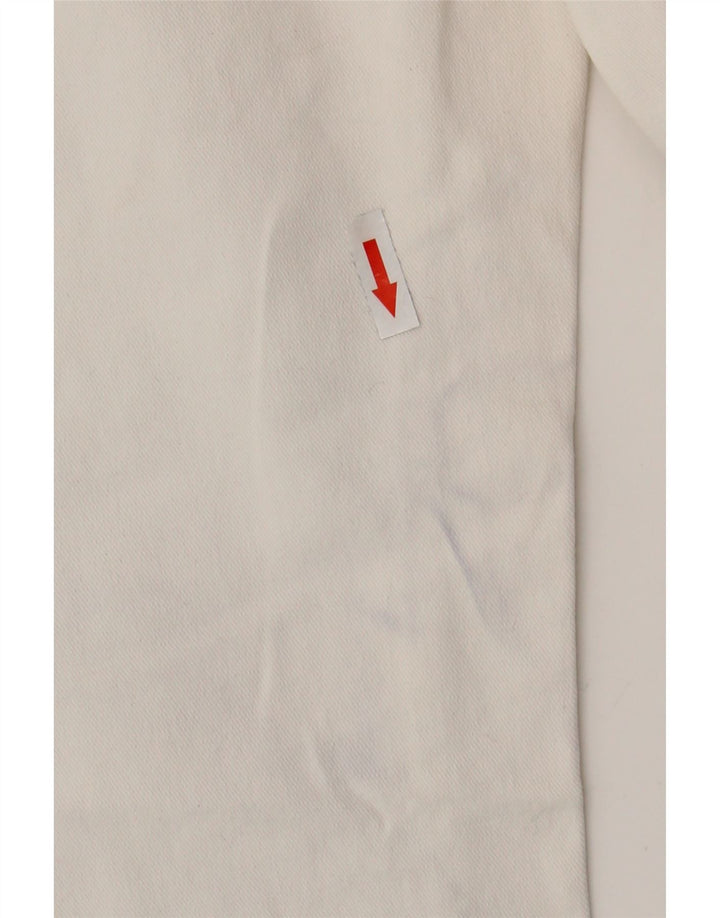 Jeans skinny corti da donna Zara EU 40 medi W30 L26 bianchi