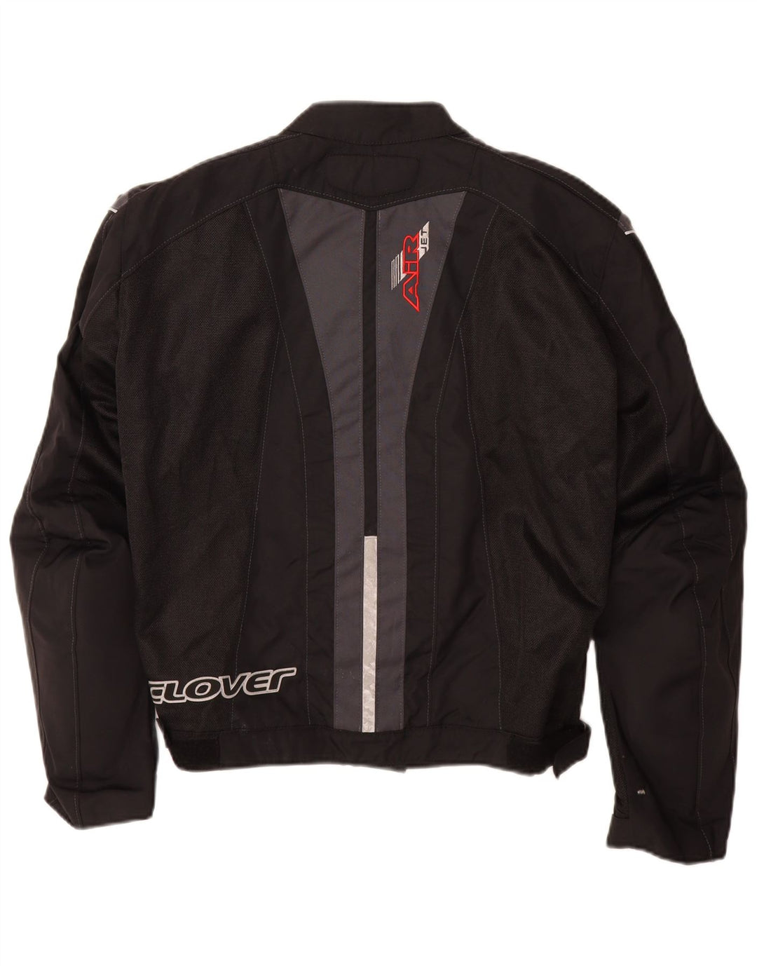 Giacca da corsa grafica da donna Clover UK 14 Poliammide color block medio nero