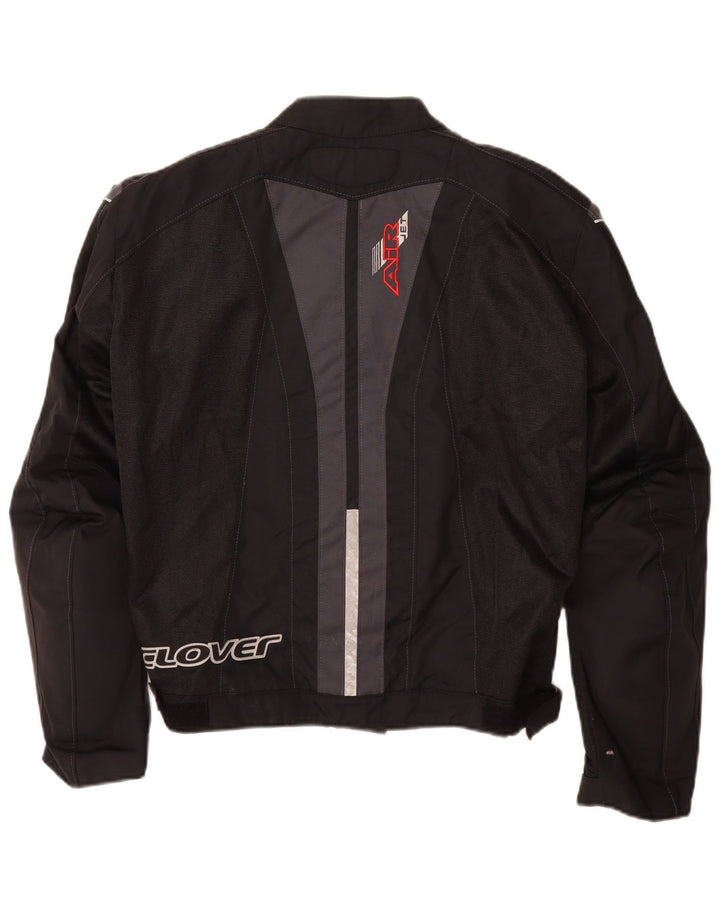 Giacca da corsa grafica da donna Clover UK 14 Poliammide color block medio nero