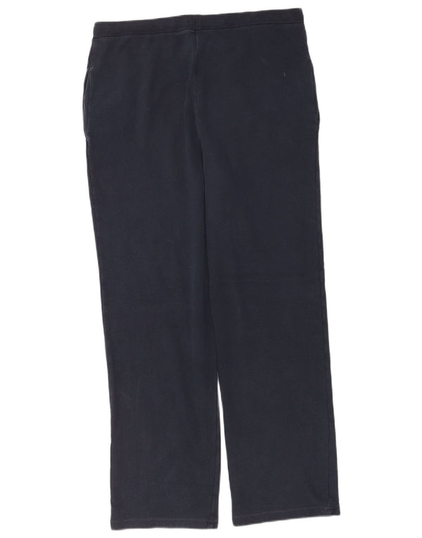 Pantaloni da tuta da donna Marks & Spencer UK 14 cotone blu navy medio
