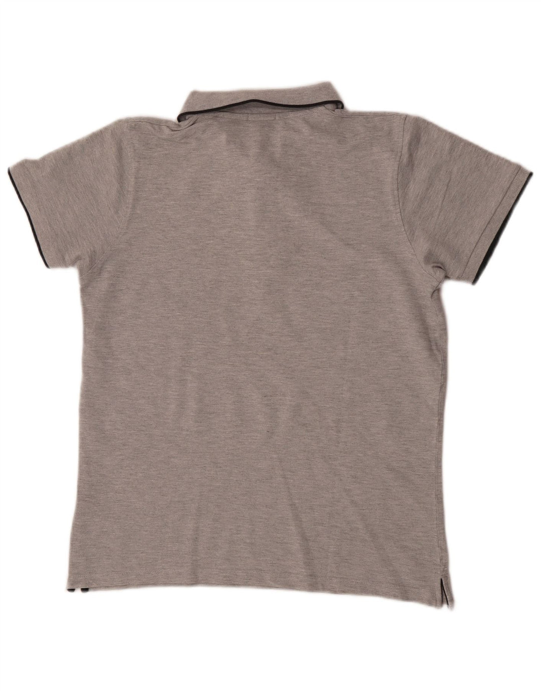 Polo Liu Jo da uomo slim fit in cotone mélange grigio medio