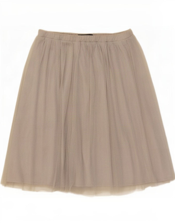 Gonna a trapezio da donna Zara grande W30 grigia