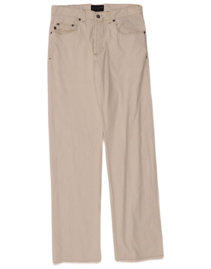 Jeans dritti da uomo Gant W31 L33 cotone bianco