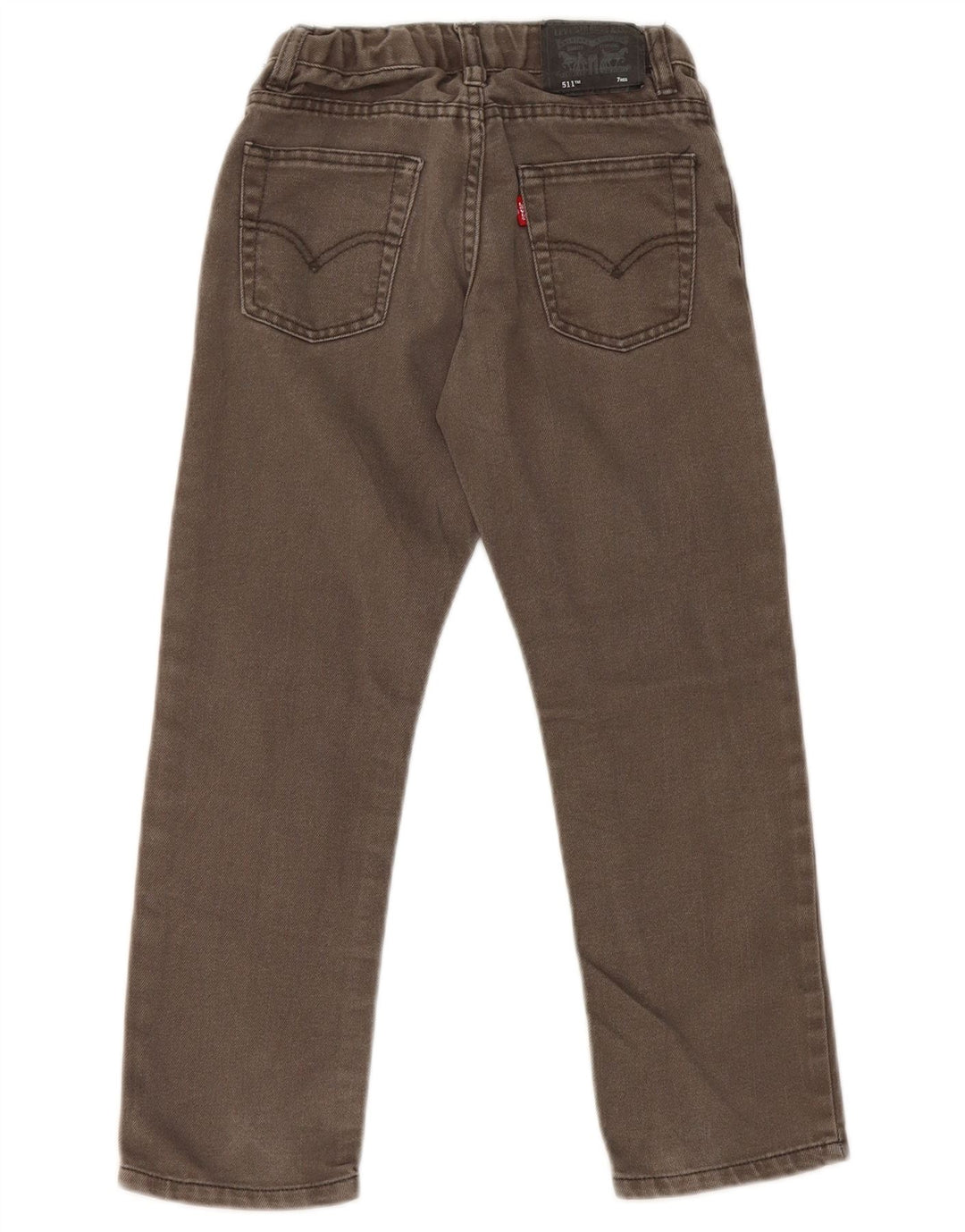 Levi's Ragazzi 511 Jeans Slim 6-7 anni W20 L20 Cotone Verde