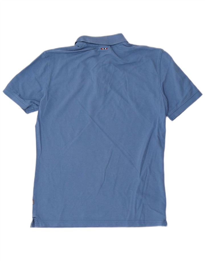 Polo da uomo Napapijri blu medio
