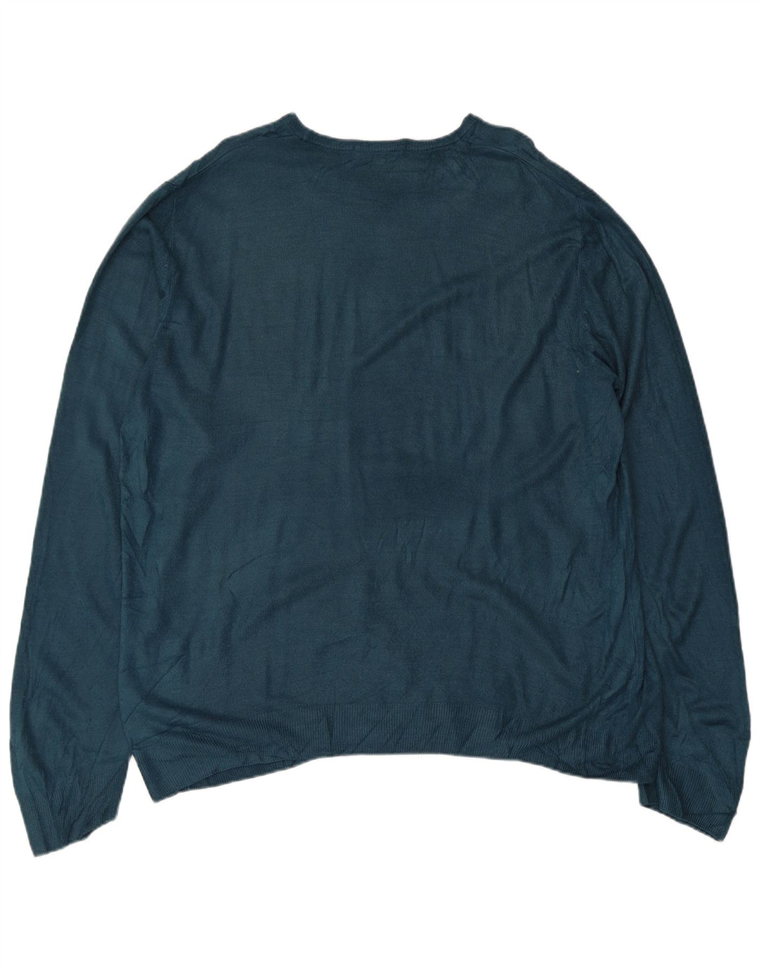Maglione maglione con scollo a barca da uomo Marks & Spencer grande verde