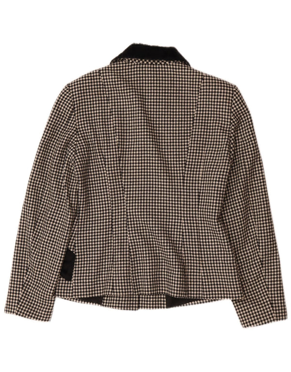 Giacca blazer da donna PHILOSOPHY DI ALBERTA FERRETTI UK 12 media nera