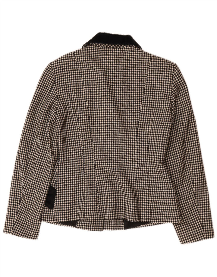 Giacca blazer da donna PHILOSOPHY DI ALBERTA FERRETTI UK 12 media nera