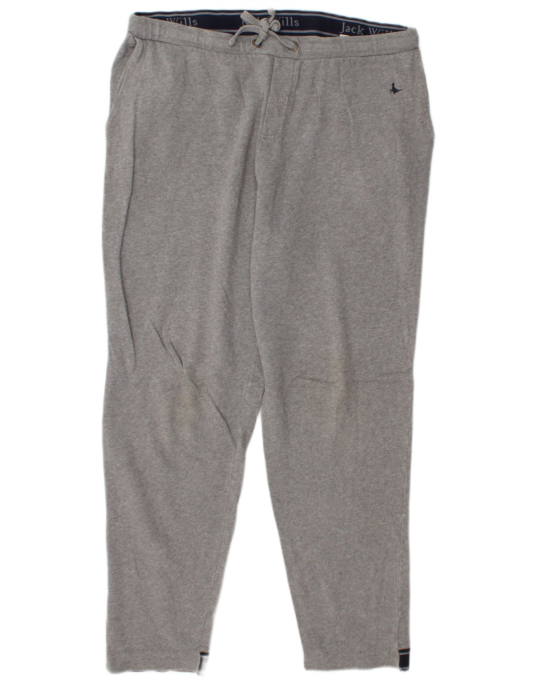 Pantaloni da tuta grafici da uomo Jack Wills grandi in cotone grigio