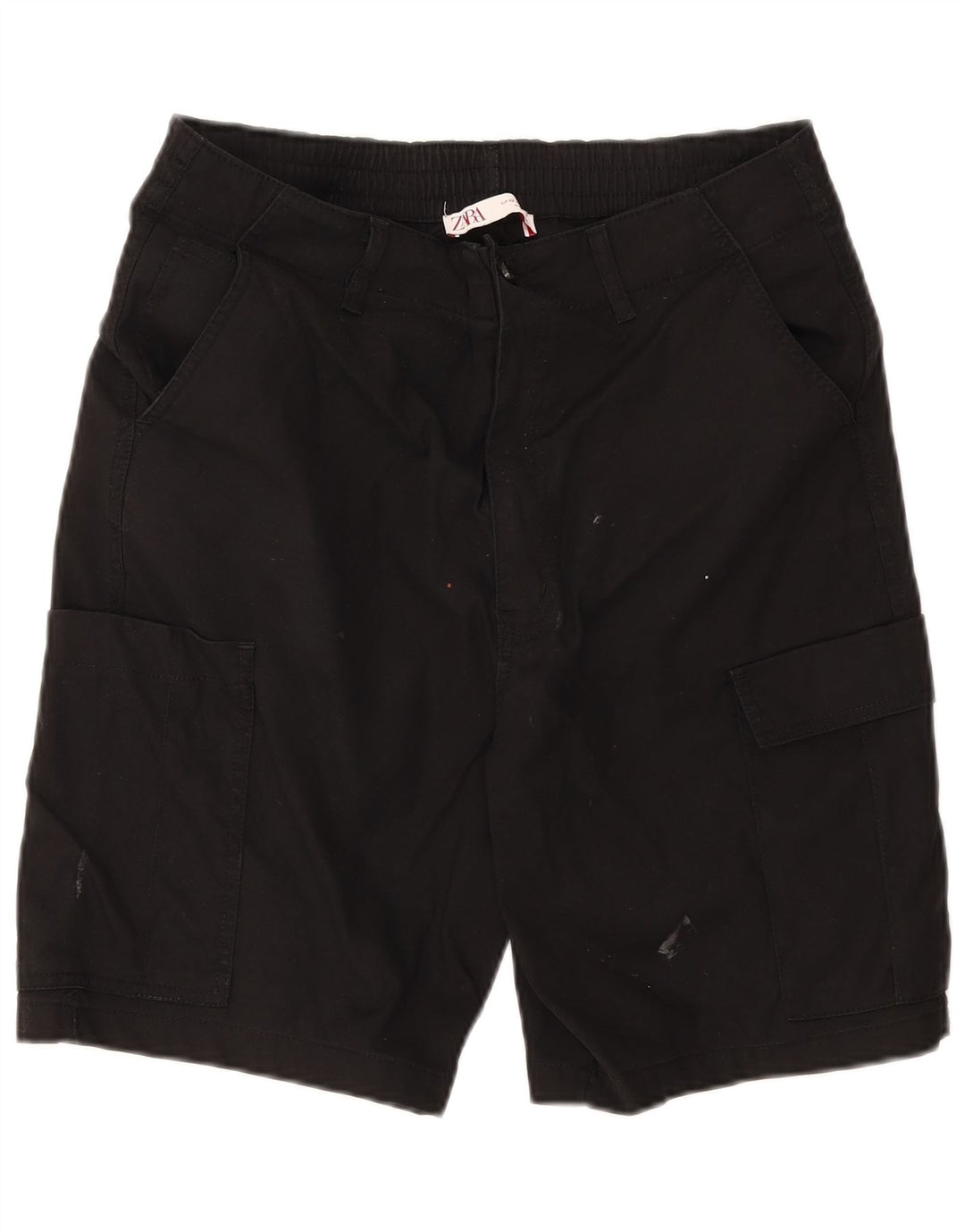 Pantaloncini cargo Zara da uomo EU 42 grandi W32 neri