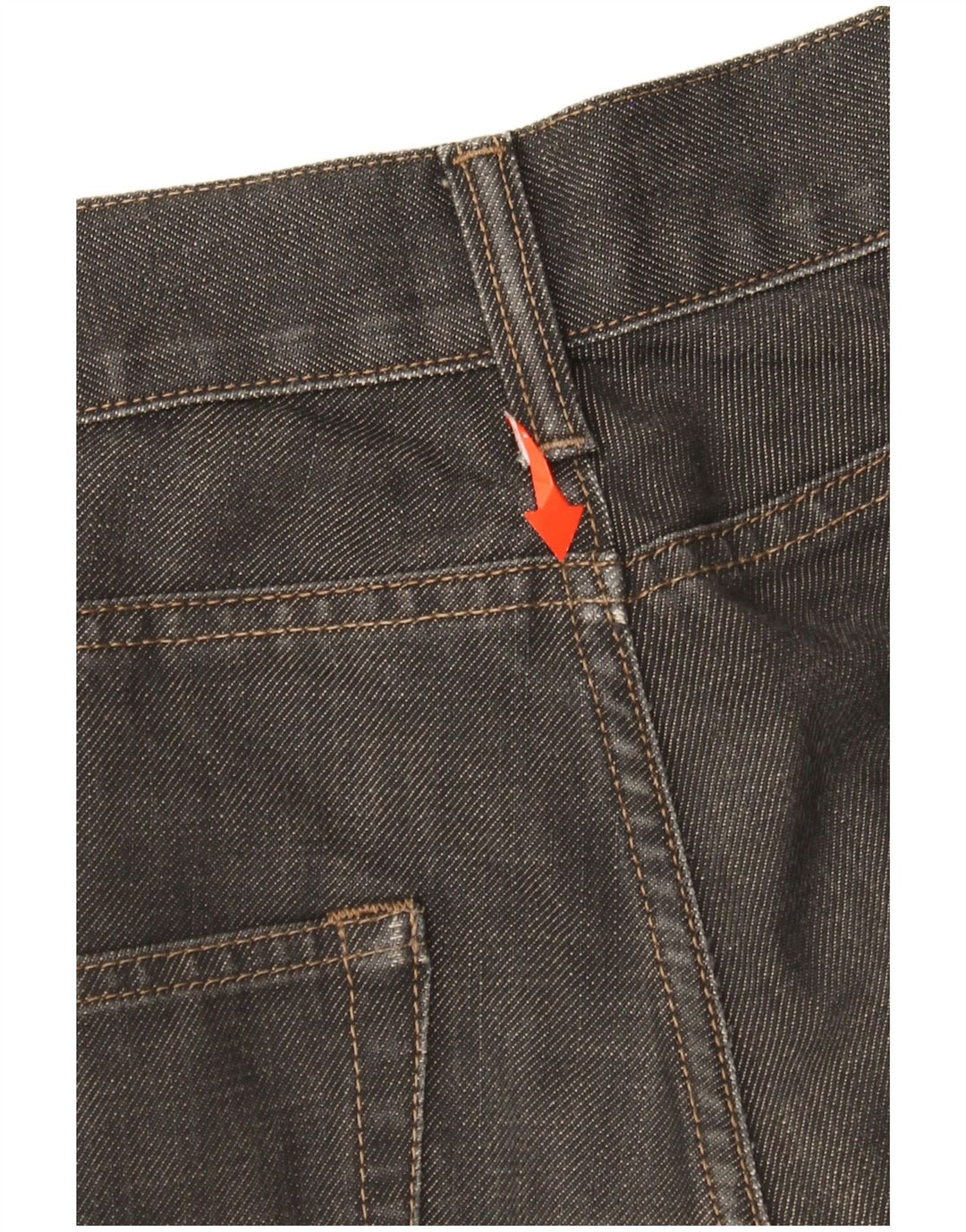Levi's Uomo 504 Jeans dritti W36 L34 Grigi