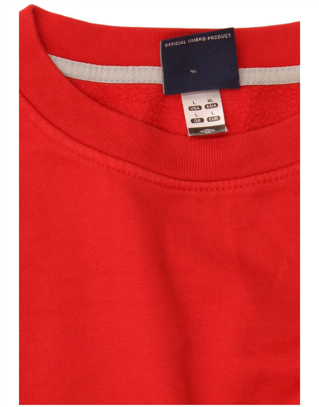 Felpa da uomo Umbro Maglione grande rosso