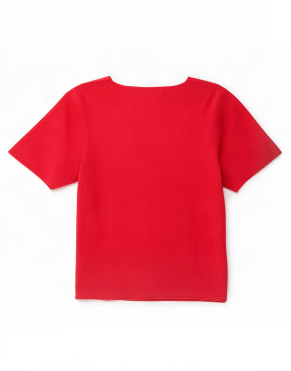 T-shirt da donna Marks & Spencer Top UK 18 XL viscosa rosa