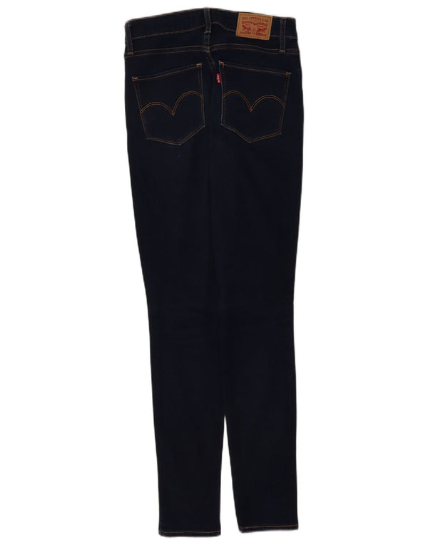 Jeans skinny a vita alta Levi's 721 da donna W26 L30 cotone blu navy