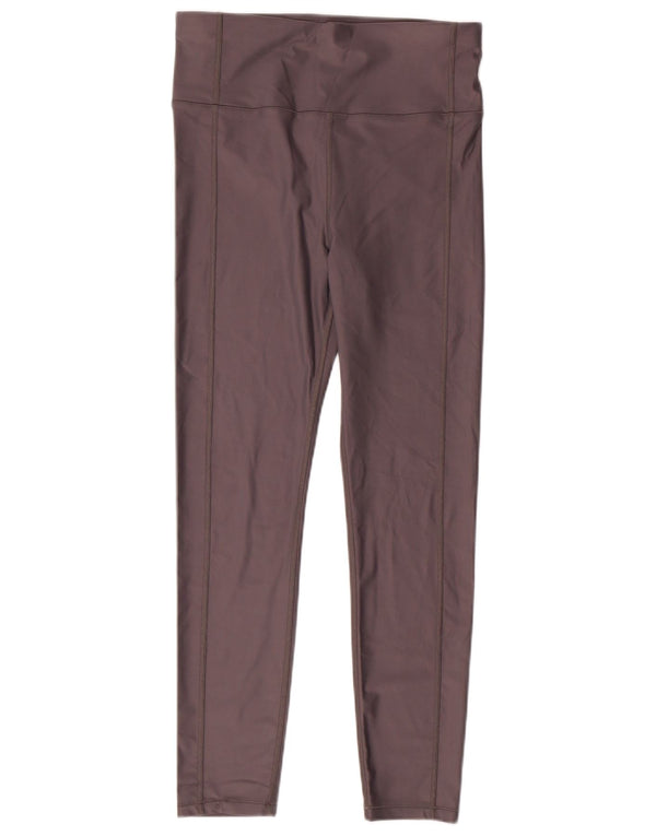 SWEATY BETTY Leggings da donna London UK 12 Poliammide grigio medio