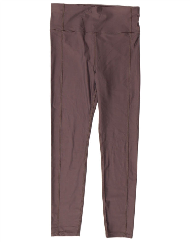 SWEATY BETTY Leggings da donna London UK 12 Poliammide grigio medio