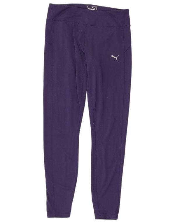 Leggings Puma da donna UK 12 poliestere viola medio
