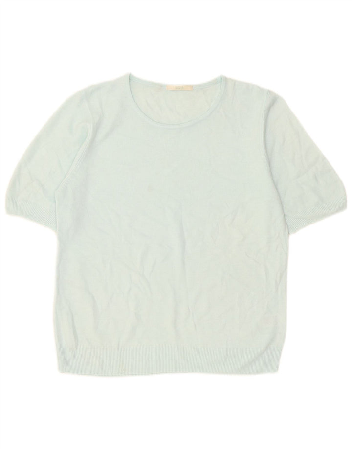 Maglione maglione con scollo a barca da donna Marks & Spencer UK 16 grande blu