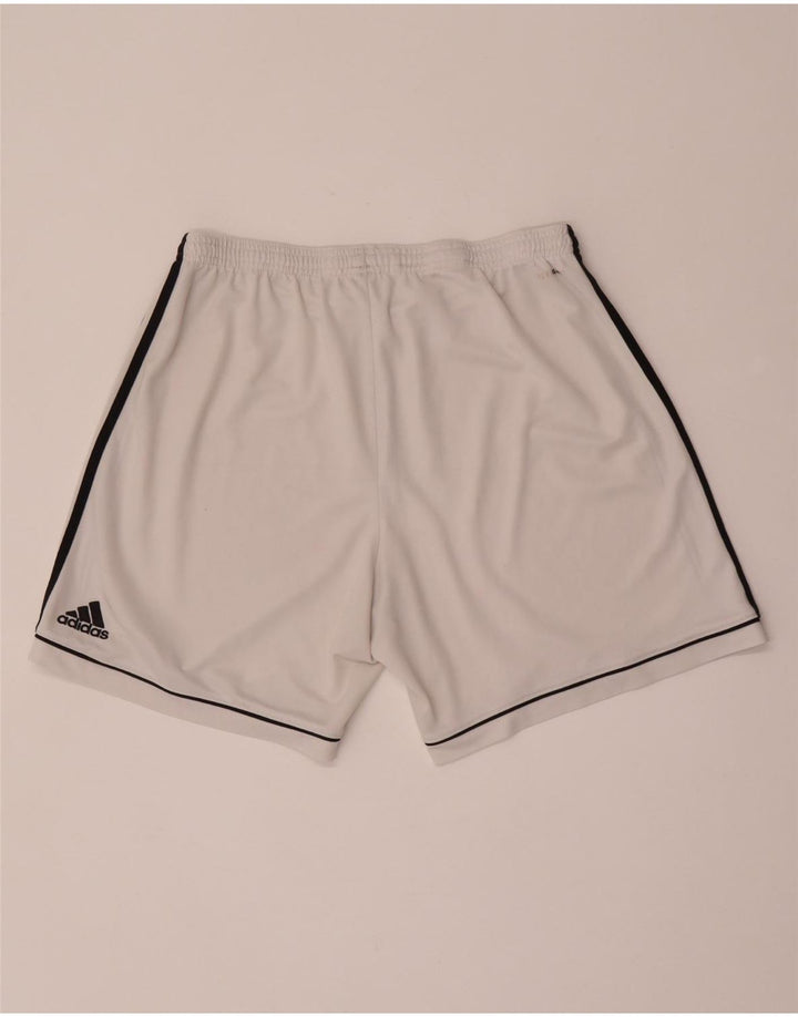 Pantaloncini sportivi Adidas Aeroready da uomo grandi bianchi