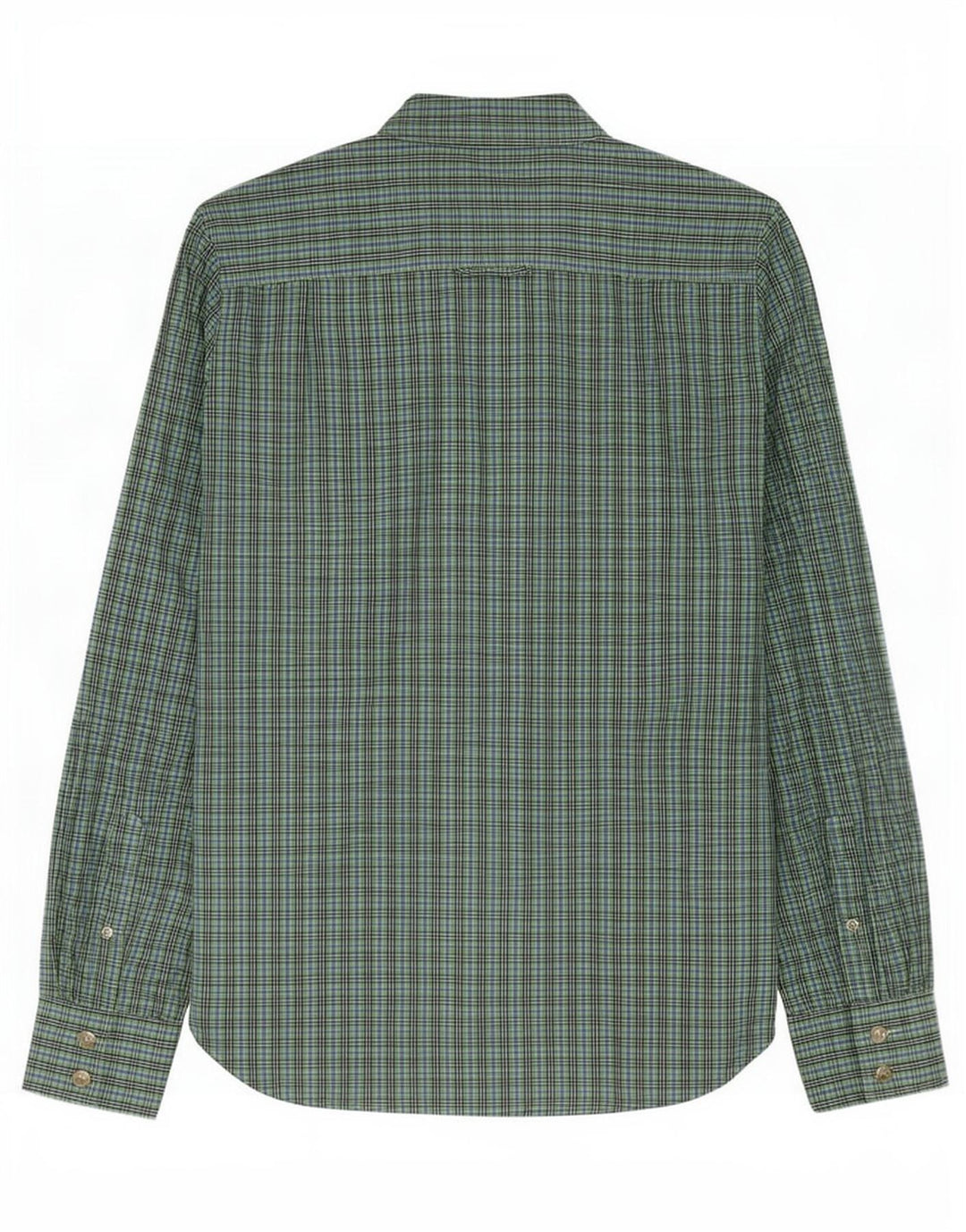 Camicia da uomo Superdry grande in cotone a quadretti verde