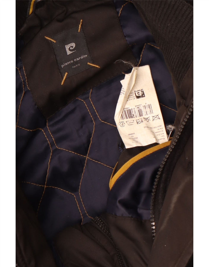 Cappotto da marinaio da uomo Pierre Cardin EU 52 XL lana grigia